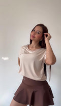 Camiseta Sienna Beige