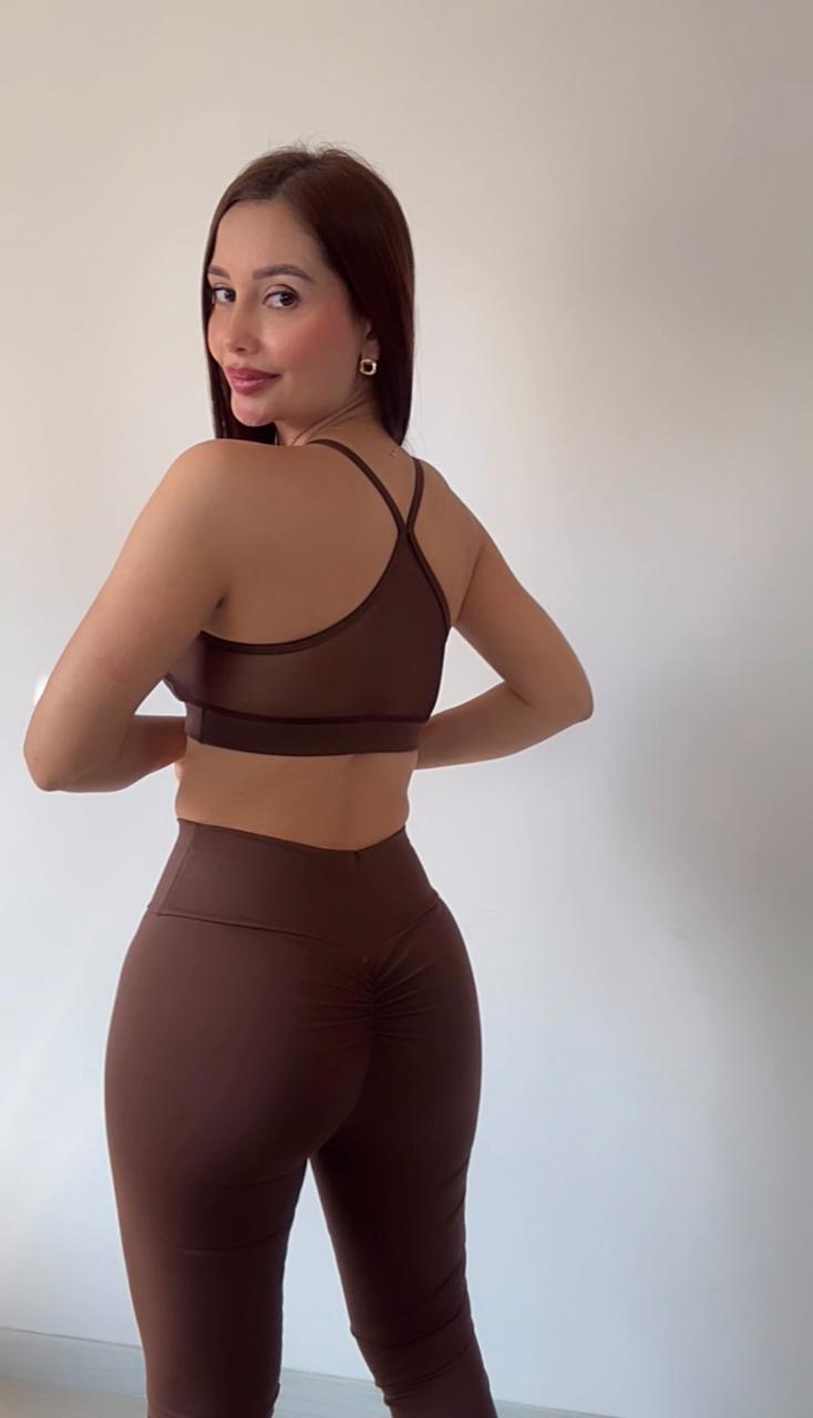 Legging Energia Chocolate